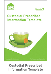 Custodial Prescribed Information Template