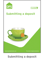 Submitting a deposit